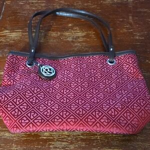 Relic Redish Pink Tote Bag